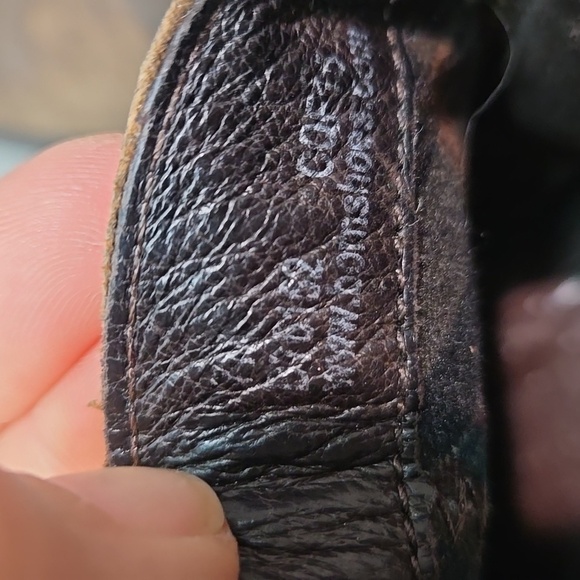 Born Women Pirlo Ankle Distressed Leather Boots shoes sz 7M - Picture 9 of 13